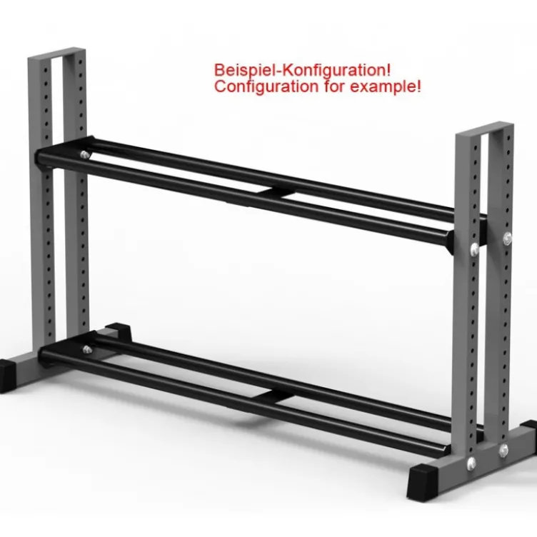 Rack de rangement ATX modulable pour accessoires de musculation et de cross-training - Construction sur commande
