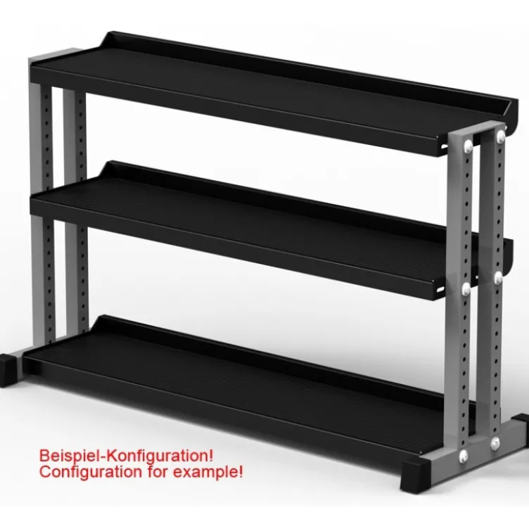 Rack de rangement ATX modulable pour accessoires de musculation et de cross-training - Construction sur commande