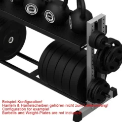 Rack de rangement ATX modulable pour accessoires de musculation et de cross-training - Construction sur commande