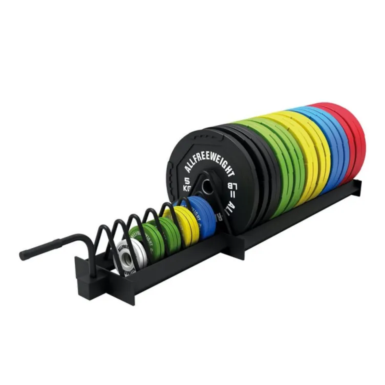 Rack de rangement horizontal à Bumpers Plates pour home gym