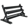 Rack de rangement à 3 niveaux pour 14 paires d'haltères - 2,5 à 35 kg