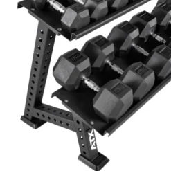 Rack de rangement pour haltères courts Hexagonaux ATX - Possibilité d'extension