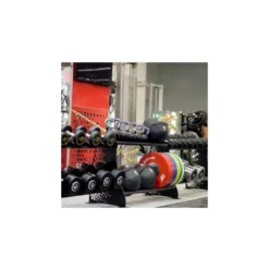 Rack de rangement pour haltères avec 30 supports répartis sur 2 niveaux