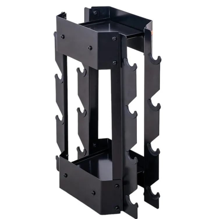 Rack de rangement pour 4 paires d'haltères de musculation - Capacité de charge 300 kg