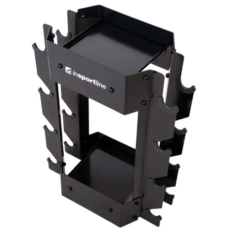 Rack de rangement pour 4 paires d'haltères de musculation - Capacité de charge 300 kg