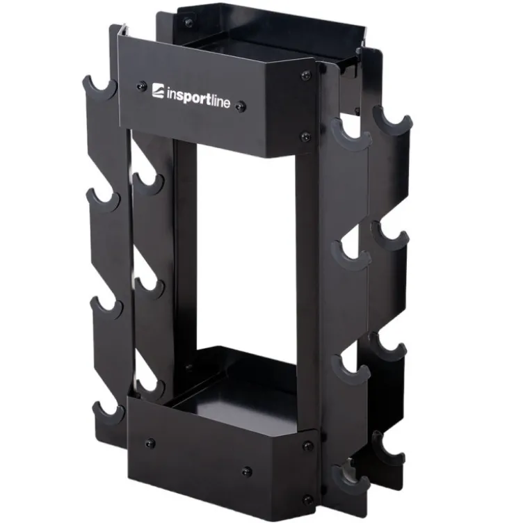 Rack de rangement pour 4 paires d'haltères de musculation - Capacité de charge 300 kg