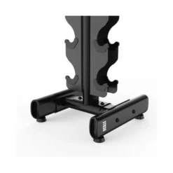 Rack de rangement professionnel et compact pour paires d'haltères de 1 à 8 kg - Charge max de 75 kg