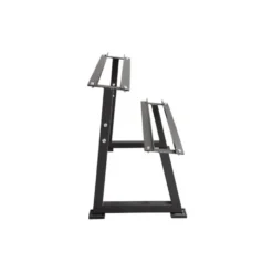Rack de rangement professionnel pour haltères sur 2 niveaux capacité 500 kg