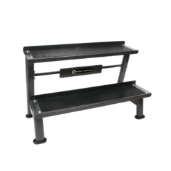 Rack de rangement professionnel pour Kettlebell sur 2 niveaux capacité 300 kg