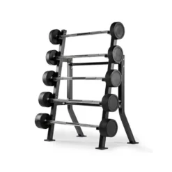 Rack de rangement professionnel pour barre droite ou barre EZ 5 ou 10 supports