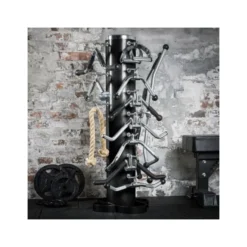 Rack de rangement professionnel ATX avec 12 supports pour accessoires de tirage