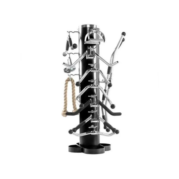 Rack de rangement professionnel ATX avec 12 supports pour accessoires de tirage
