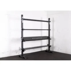 Rack de rangement 4 étagères pour haltères-kettlebells-balles