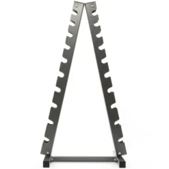 Rack de stockage ATX professionnel pyramidal pour 10 paires d'haltères hexagonaux ou chromés