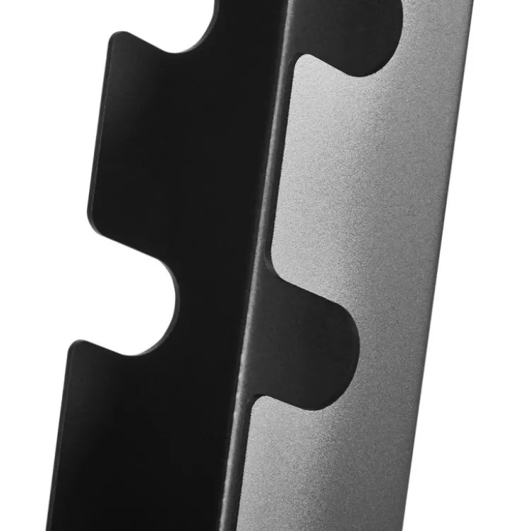 Rack de stockage ATX professionnel pyramidal pour 10 paires d'haltères hexagonaux ou chromés