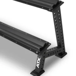 Rack de stockage extensible pour haltères de marque ATX fitness - Robuste et anti-basculement