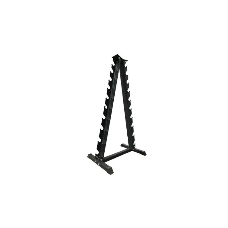 Rack de stockage professionnel vertical pour 20 haltères courtes