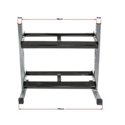 Rack d'haltères modulable 90 à 150 cm charge 400 kg