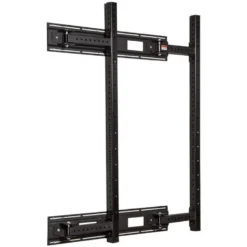 Rack pliant à fixation murale pour entraînement à la barre de musculation pour salle de sport à la maison