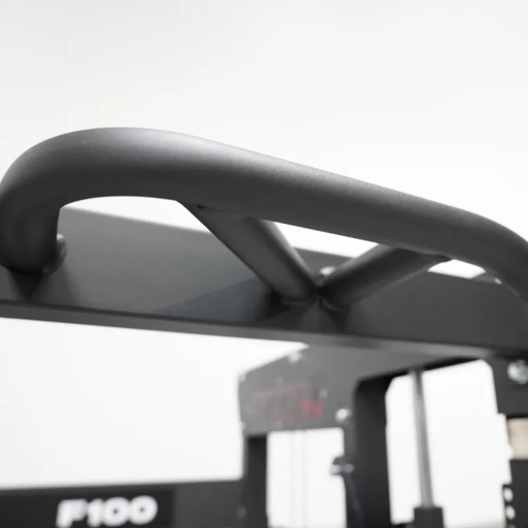 Rack polyvalent Force USA F100 V2 avec 200 kilos de plaques de poids et accessoires de training