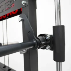 Rack polyvalent Force USA F100 V2 avec 200 kilos de plaques de poids et accessoires de training