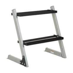Rack pour haltères 2 niveaux capacité 150 kg