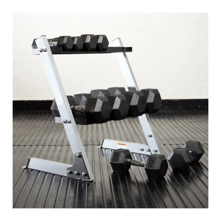 Rack pour haltères 2 niveaux capacité 150 kg