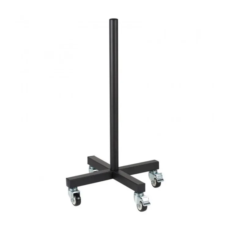 Rack professionnel de disques de poids mobile