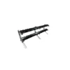 Rack professionnel pour 10 paires d'haltères avec supports individuels fixes double niveau