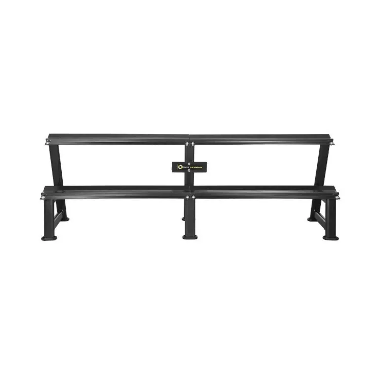 Rack professionnel pour 12 paires d'haltères hexagonaux capacité 1000 kg