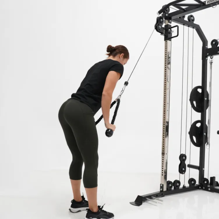 Rack à squat All-In-One trainer G1 V2 Force USA - Station multifonctionnelle avec accessoires inclus