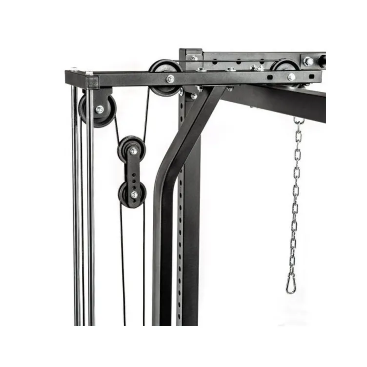 Rack à squat ATX professionnel série 600 215 cm avec poulies à charge libre et rouleau de blocage