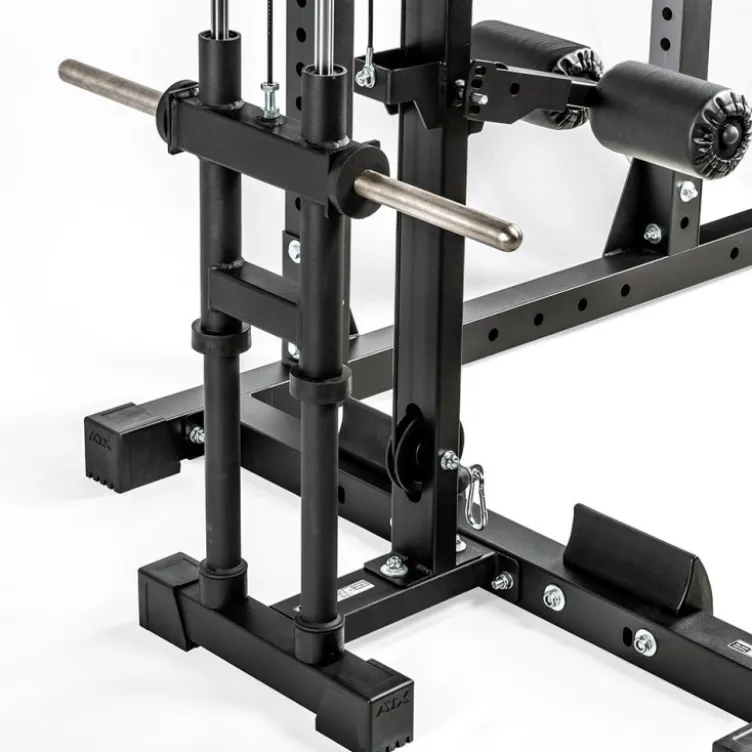 Rack à squat ATX professionnel série 600 215 cm avec poulies à charge libre et rouleau de blocage