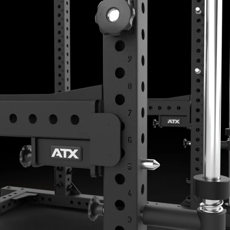 Rack à squat complet ATX avec station poulie à charge libre - Power rack Série 700