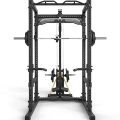 Rack à squat complet ATX avec station poulie à charge libre - Power rack Série 700