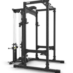 Rack à squat complet ATX avec station poulie à charge libre - Power rack Série 700