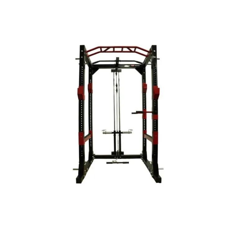Rack à squat complet crosstraining avec station à poulie