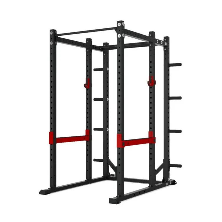 Rack à squat complet pour exercices de musculation jusqu'à 363 kg de charge - Titanium Strength RA30 X line