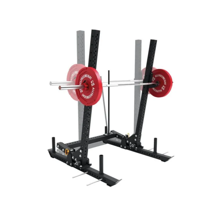 Rack à squat de musculation entièrement réglable et inclinable