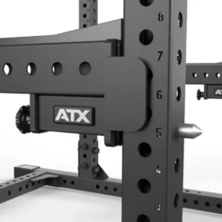 Rack à squat de musculation robuste avec capacité de charge extrême et barre de traction multigrip - ATX série 700 2.0