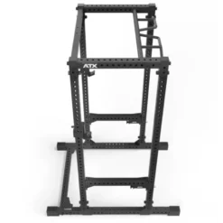 Rack à squat de musculation robuste avec capacité de charge extrême et barre de traction multigrip - ATX série 700 2.0