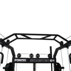 Rack à squat Multi-équipé Monster G1 3 en 1 Force USA - Inclus de multiples accessoires