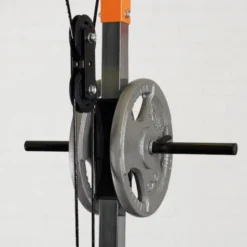 Rack à squat multi-stations avec barre de traction et poulie