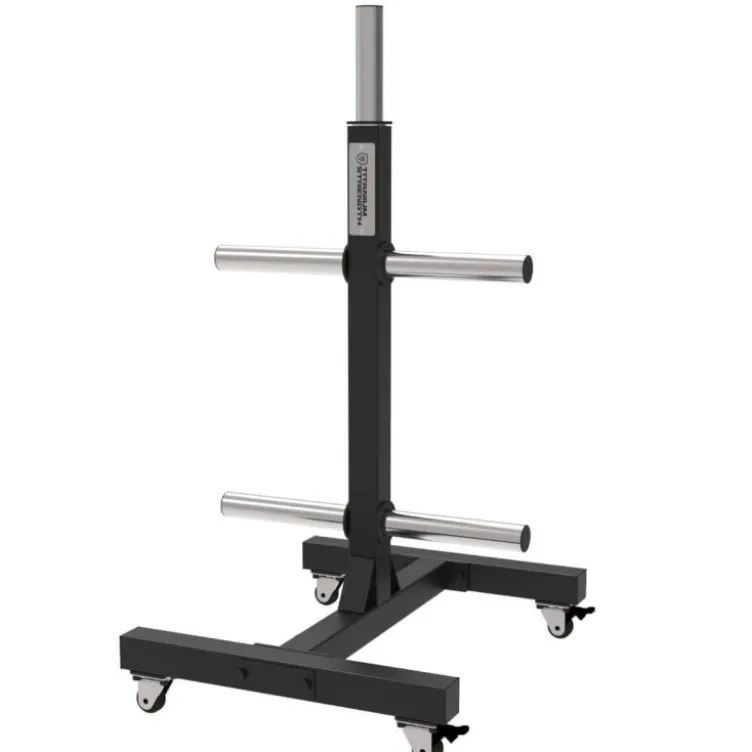 Rack vertical de stockage mobile pour disques de poids olympiques à capacité de charge de 300 kg - Titanium Strength VBR10
