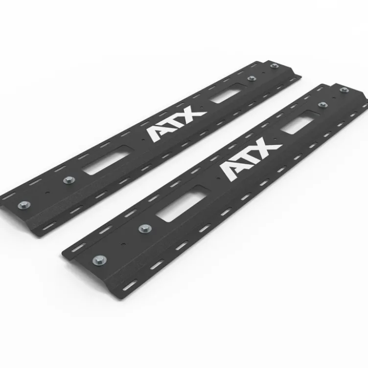 Rails de fixation muraux pour half rack pliant charge 500 kg