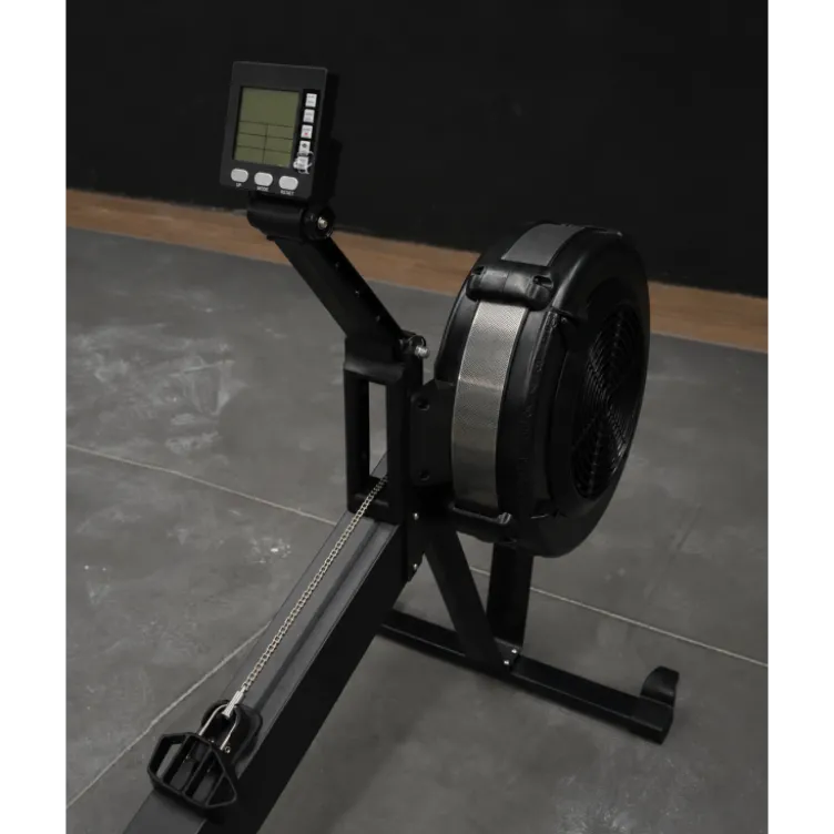 Rameur à Air Professionnel sans branchement pour Entraînement Fonctionnel et Hyrox Max 180 kg