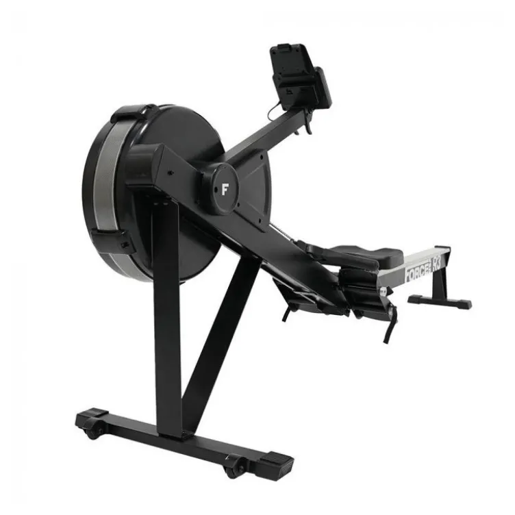 Rameur Air Rower Force USA avec repose-pieds réglable - Equipement avec résistance à air