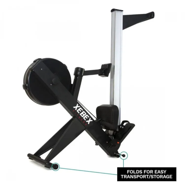 Rameur air rower 3.0 professionnel pliant avec résistance à air