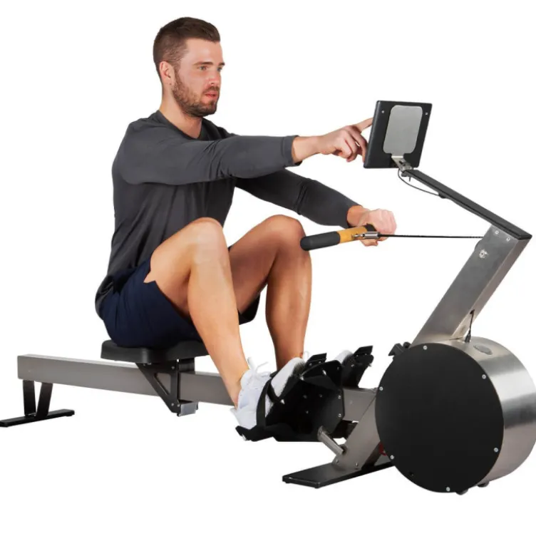 Rameur d'aviron silencieux et ultra-robuste pour différents type d'entraînement - Pliable