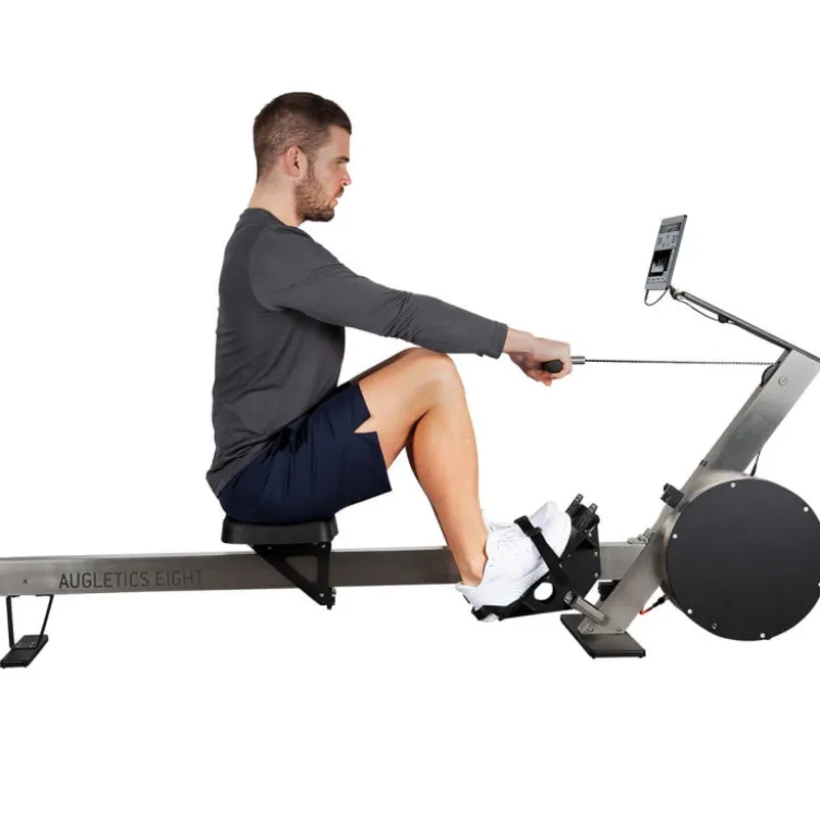Rameur d'aviron silencieux et ultra-robuste pour différents type d'entraînement - Pliable